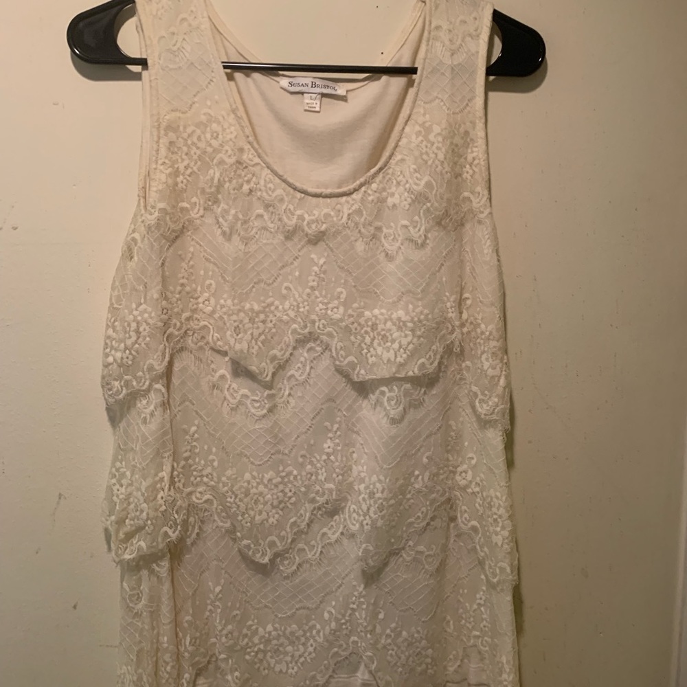 Lace tank